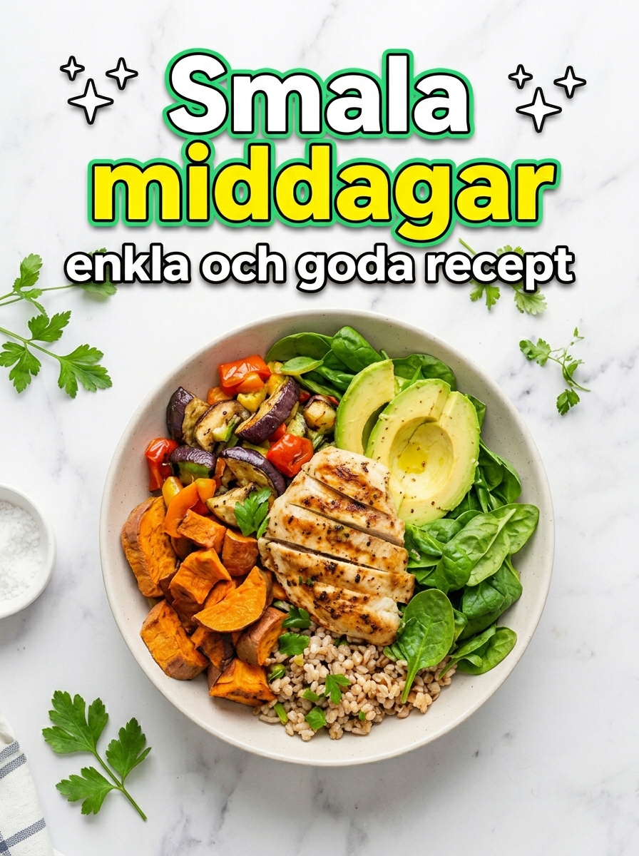 Smala middagar – enkla och goda recept för vardagen